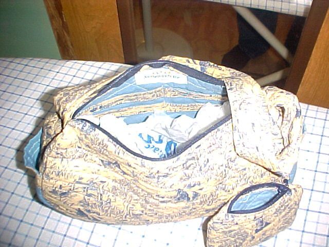Blue Print purse